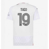 Ženski Nogometni dresi AC Milan Theo Hernandez #19 Gostujoči 2023-24 Kratek Rokav